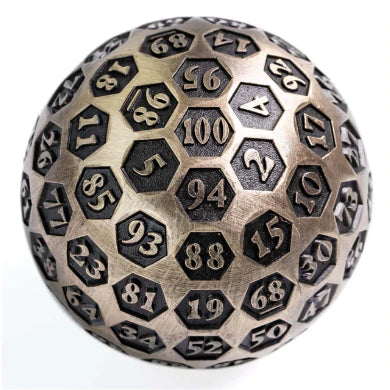 Inscribed 45mm Metal D100 - Bronze