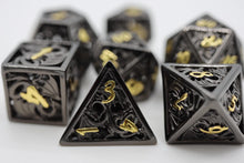 Load image into Gallery viewer, Hollow Night Dragon - RPG Metal Dice Set