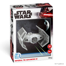 Load image into Gallery viewer, Star Wars Imperial Tie Advanced X1 4D Puzzle