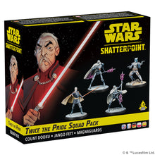 Load image into Gallery viewer, (Pre-Order) STAR WARS: SHATTERPOINT - TWICE THE PRIDE: COUNT DOOKU SQUAD PACK