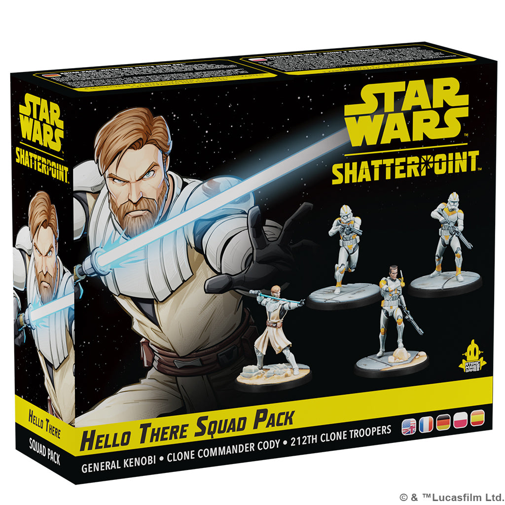 (Pre-Order) STAR WARS: SHATTERPOINT - HELLO THERE: GENERAL OBI-WAN KENOBI SQUAD PACK