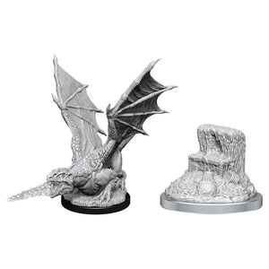 Dungeons & Dragons Nolzur`s Marvelous Unpainted Miniatures: White Dragon Wyrmling W19