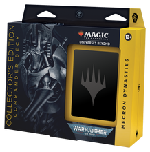 Load image into Gallery viewer, Universes Beyond: Warhammer 40,000 - Commander Deck (Necron Dynasties - Collector&#39;s Edition)