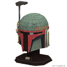 Load image into Gallery viewer, Star Wars Boba Fett Helmet Style #1 4D Puzzle