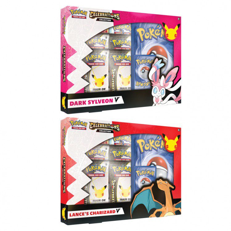 Pokemon TCG: Celebrations Collections (Sylveon) BGE's Tabletop Pokemon TCG: Celebrations Collections (Sylveon) BGE's Tabletop