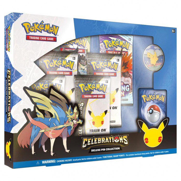 Pokemon TCG: Celebrations Deluxe Pin Collection