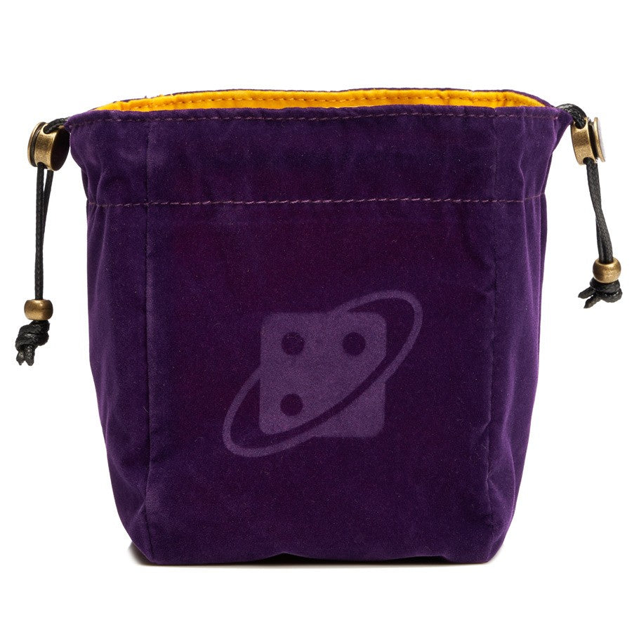 Dice Bag: Reversible (Purple & Gold)