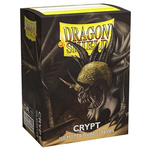 Dragon Shields: (100) Dual Matte Crypt
