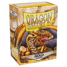 Load image into Gallery viewer, Dragon Shields: (100) Matte Gold