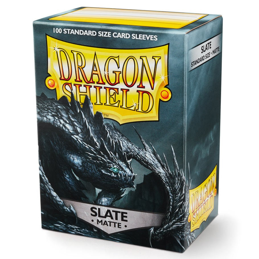 Dragon Shields: (100) Matte Slate