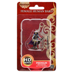 Pathfinder Battles Premium Painted Figure: Female Human Bard