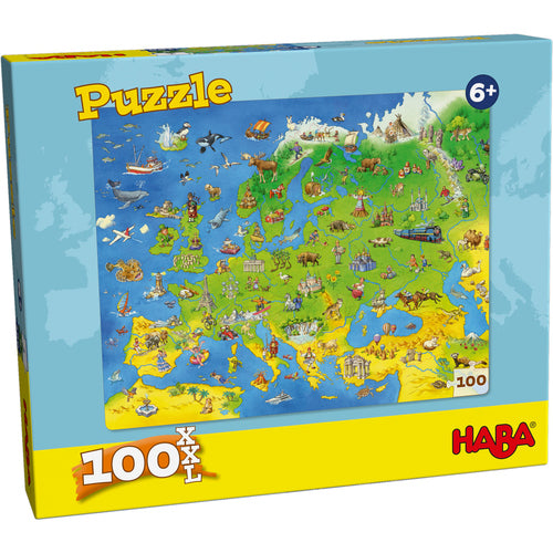 Puzzle: Europe Map 100pc