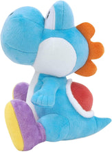 Load image into Gallery viewer, Light Blue Yoshi Plush (8&quot;)