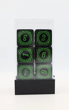 Load image into Gallery viewer, Magic Burst D6 Set - GREEN - 12 piece D6&#39;s
