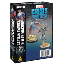 Load image into Gallery viewer, Marvel Crisis Protocol - Captain America &amp; War Machine