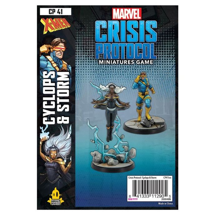 Marvel Crisis Protocol - Cyclops & Storm