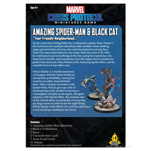 Marvel Crisis Protocol - Spider-Man and Black Cat