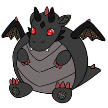 Load image into Gallery viewer, Mini Squishable Shadow Dragon