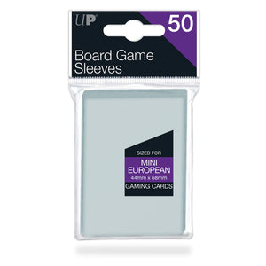 Board Game Sleeves (Mini European Sized 44mm x 68mm)