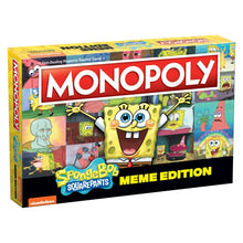Load image into Gallery viewer, Monopoly: Spongebob Squarepants Meme Edition
