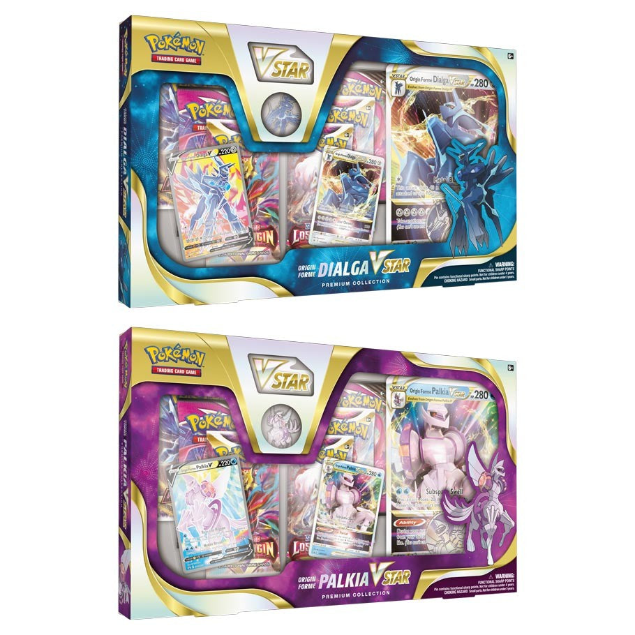 Pokémon: VSTAR Premium Collection Dialga and Palkia Box
