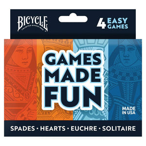 Playing Cards: 4-Game Pack