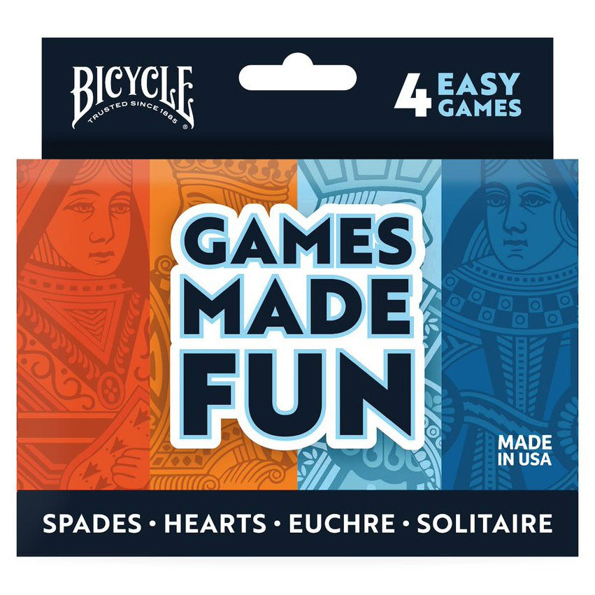 Playing Cards: 4-Game Pack