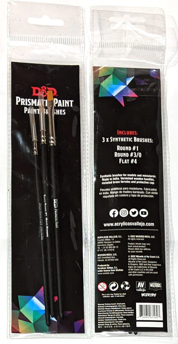 Dungeons & Dragons Prismatic Paint Brushes