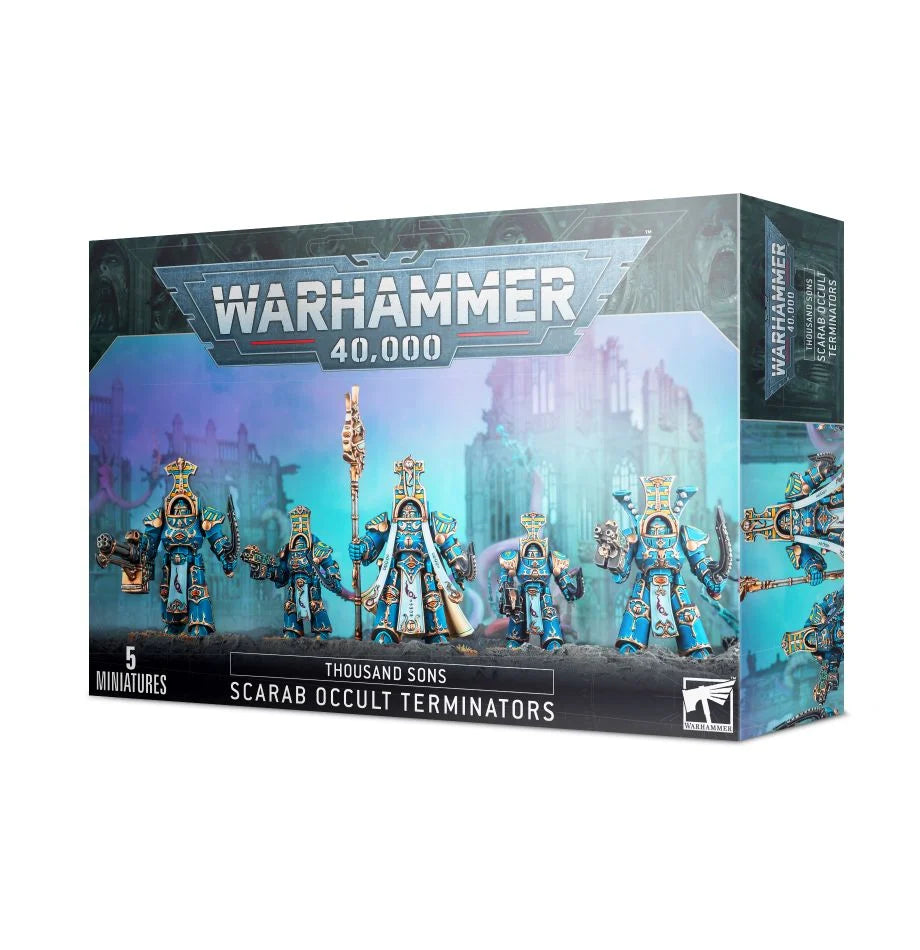 Warhammer 40,000 - Thousand Sons: Scarab Occult Terminators