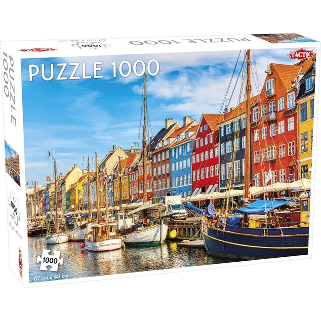 Puzzle: Tactic Puzzles Nyhavn Harbor