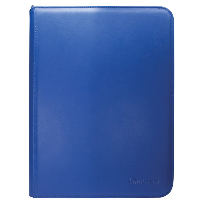 Binder: 9-Pocket Pro Zippered (Blue)