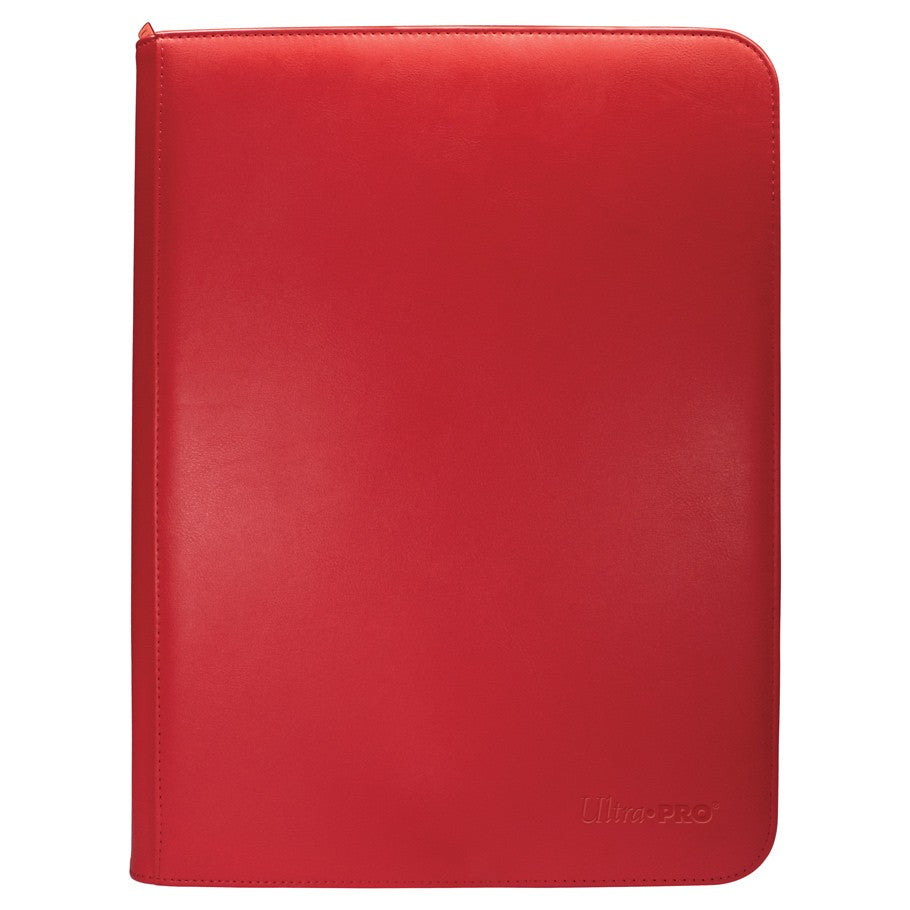 Binder: 9-Pocket Pro Zippered (Red)