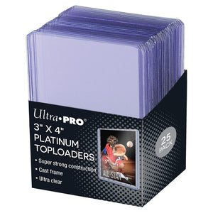 TopLoader: 3x4 Ultra Clear Platinum (25 Pack)