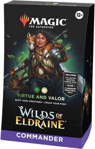 Magic the Gathering: Wilds of Eldraine - Commander Decks (Fae Dominion or Virtue and Valor)