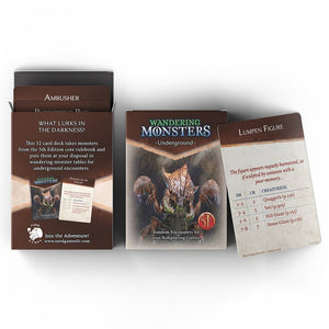 D&D 5E: Wandering Monsters - Underground