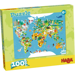 Puzzle: World Map 100pc