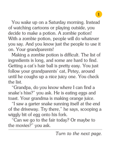 Choose Your Own Adventure: Your Grandparents are Zombies